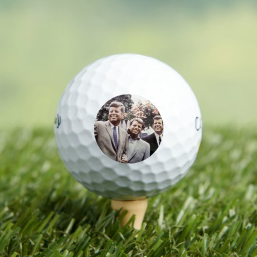 Kennedy Brothers、John、Robert & Ted ゴルフボール (インサイチュ 木)