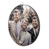 Kennedy Brothers、John、Robert & Ted ダーツボード (正面右)