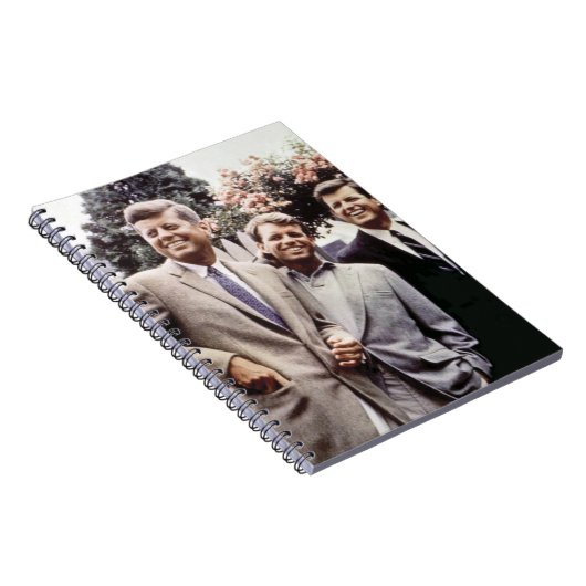 Kennedy Brothers、John、Robert & Ted ノートブック (右側)