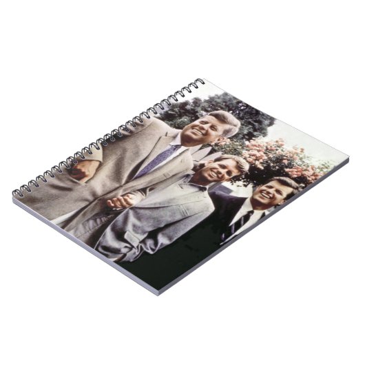 Kennedy Brothers、John、Robert & Ted ノートブック (左側)