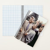 Kennedy Brothers、John、Robert & Ted ノートブック (内側)