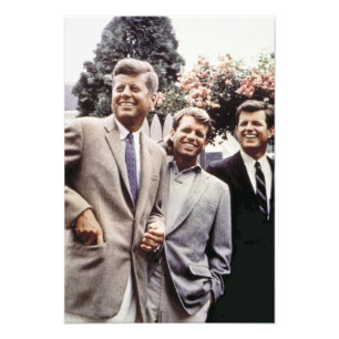 Kennedy Brothers、John、Robert & Ted フォトプリント