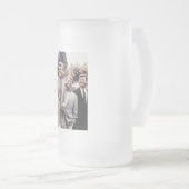 Kennedy Brothers、John、Robert & Ted フロストグラスビールジョッキ (正面右)