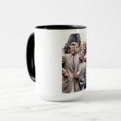 Kennedy Brothers、John、Robert & Ted マグカップ (正面左)