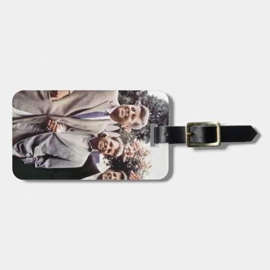 Kennedy Brothers、John、Robert & Ted ラゲッジタグ (正面横)