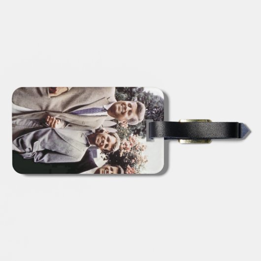 Kennedy Brothers、John、Robert & Ted ラゲッジタグ (裏面横)