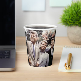 Kennedy Brothers、John、Robert & Ted 紙コップ