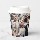 Kennedy Brothers、John、Robert & Ted 紙コップ (正面)