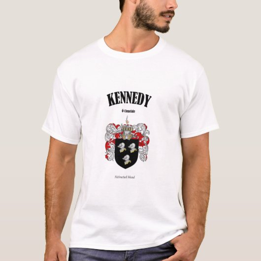 KENNEDY Crest Translation & Meaning T-Shirt Tシャツ (正面)