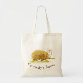 Kennedy Echidna whimsy art name libraryバッグ トートバッグ