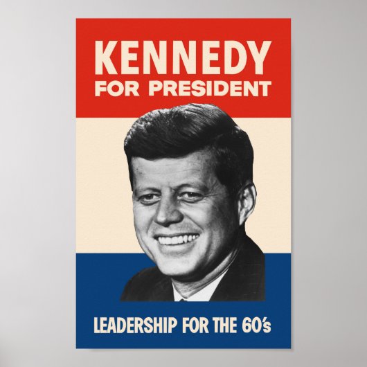 Kennedy for President ポスター (正面)