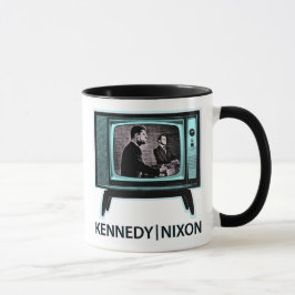 Kennedy Nixon 1960テレビ討論会 マグカップ