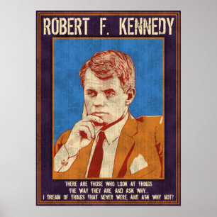 Kennedy, Robert - "Why Not?" ポスター