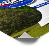 Kennedy Space Center Visitor Complex Sign ポスター (角)