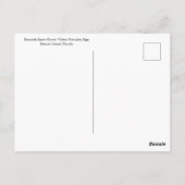 Kennedy Space Center Visitor Complex Sign ポストカード (裏面)