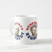 Kennedysのマグを覚えて下さい コーヒーマグカップ (正面左)