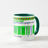 KennetおよびAvon運河のルートマップ(4)の3 マグカップ (正面右)