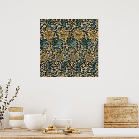 Kennet by William Morris ポスター (キッチン)