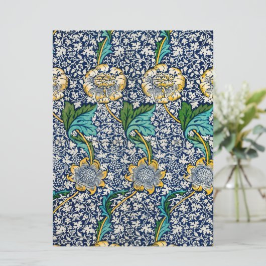 Kennet Pattern （William Morris著） カード (スタンド正面)