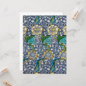 Kennet Pattern （William Morris著） カード (正面/裏面インサイチュ)