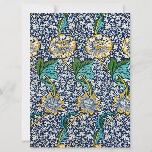 Kennet Pattern （William Morris著） カード (正面)