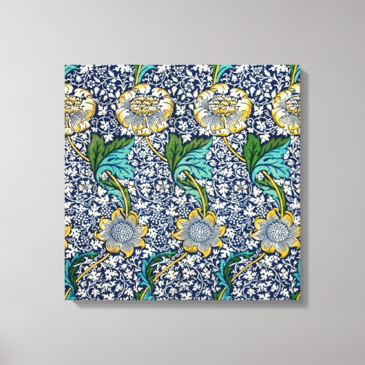 Kennet Pattern （William Morris著） キャンバスプリント (正面)