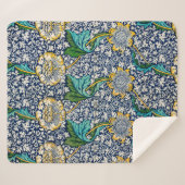 Kennet Pattern （William Morris著） シェルパブランケット (正面(横))