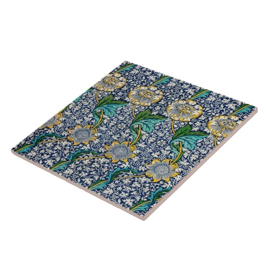 Kennet Pattern （William Morris著） タイル (側面)