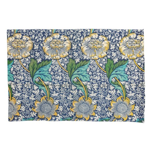 Kennet Pattern （William Morris著） 枕カバー (正面左)