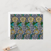 Kennet、William Morrisによるパターン(バージョン2) カード (正面/裏面インサイチュ)