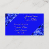 Kenneth Yoncichにより結晶化 名刺 (裏面)