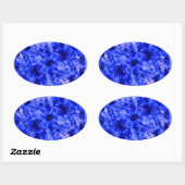 Kenneth Yoncichにより結晶化 楕円形シール (シート)