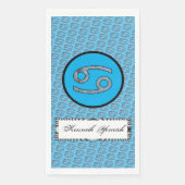 Kenneth Yoncichによるがん〔占星術の〕十二宮図のシンボル要素 (正面)