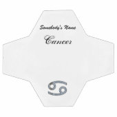 Kenneth Yoncichによるがん〔占星術の〕十二宮図のシンボル要素 サッカーボール (フラット)