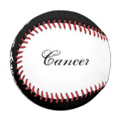 Kenneth Yoncichによるがん〔占星術の〕十二宮図のシンボル要素 野球ボール (正面左)