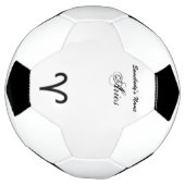 Kenneth Yoncichによるアリー〔占星術の〕十二宮図シンボル標準 サッカーボール (回転)