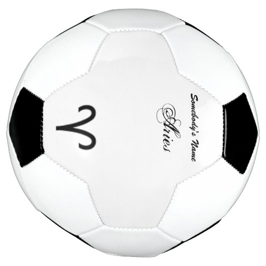 Kenneth Yoncichによるアリー〔占星術の〕十二宮図シンボル標準 サッカーボール (回転)