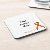 Kenneth Yoncichによるオレンジ標準リボン コースター (左側)