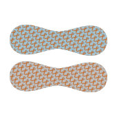 Kenneth Yoncichによるオレンジ標準リボン 野球ボール (パネル)