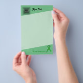 Kenneth Yoncichによるグリーンスタンダードリボン チラシ (ハンドル)