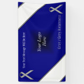 Kenneth Yoncichによるグレースタンダードリボン 横断幕 (縦)