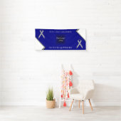 Kenneth Yoncichによるグレースタンダードリボン 横断幕 (インサイチュ)