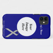 Kenneth Yoncichによるグレー/グレー標準リボン Case-Mate iPhoneケース (裏面(横))