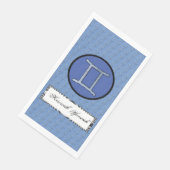 Kenneth Yoncichによるジェミニ〔占星術の〕十二宮図シンボル要素 (コーナー)