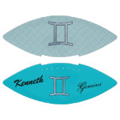 Kenneth Yoncichによるジェミニ〔占星術の〕十二宮図シンボル要素 アメリカンフットボール (パネル)