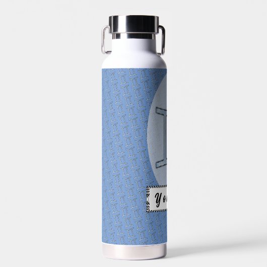 Kenneth Yoncichによるジェミニ〔占星術の〕十二宮図シンボル要素 ウォーターボトル (正面)