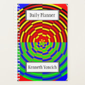 Kenneth Yoncichによるデジタルサンセット プランナー手帳 (正面)