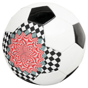 Kenneth Yoncichによるデジタルフラワー サッカーボール