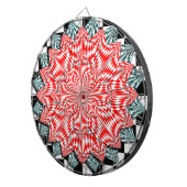 Kenneth Yoncichによるデジタルフラワー ダーツボード (正面右)