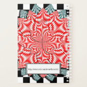 Kenneth Yoncichによるデジタルフラワー プランナー手帳 (裏面)